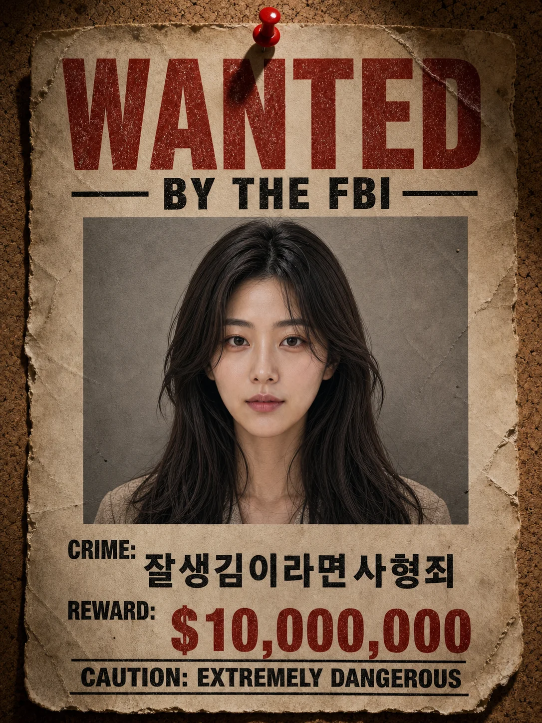 나 지명수배됨
